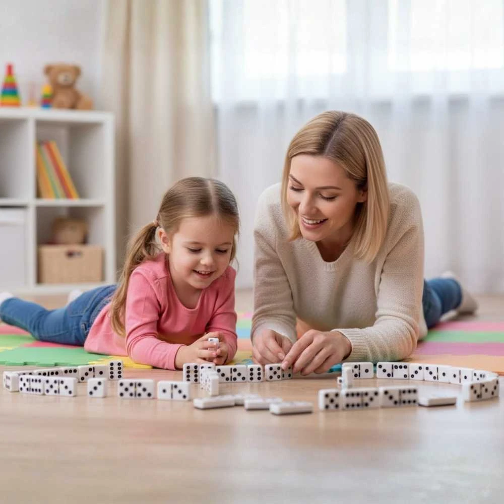 Dėlionė WOOPIE Domino Klasikinis Logikos Žaidimas