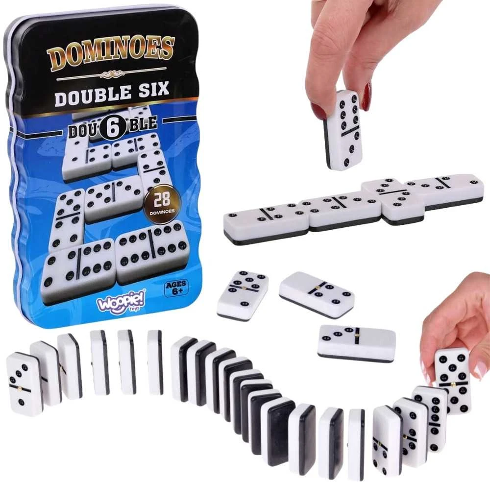 Dėlionė WOOPIE Domino Klasikinis Logikos Žaidimas