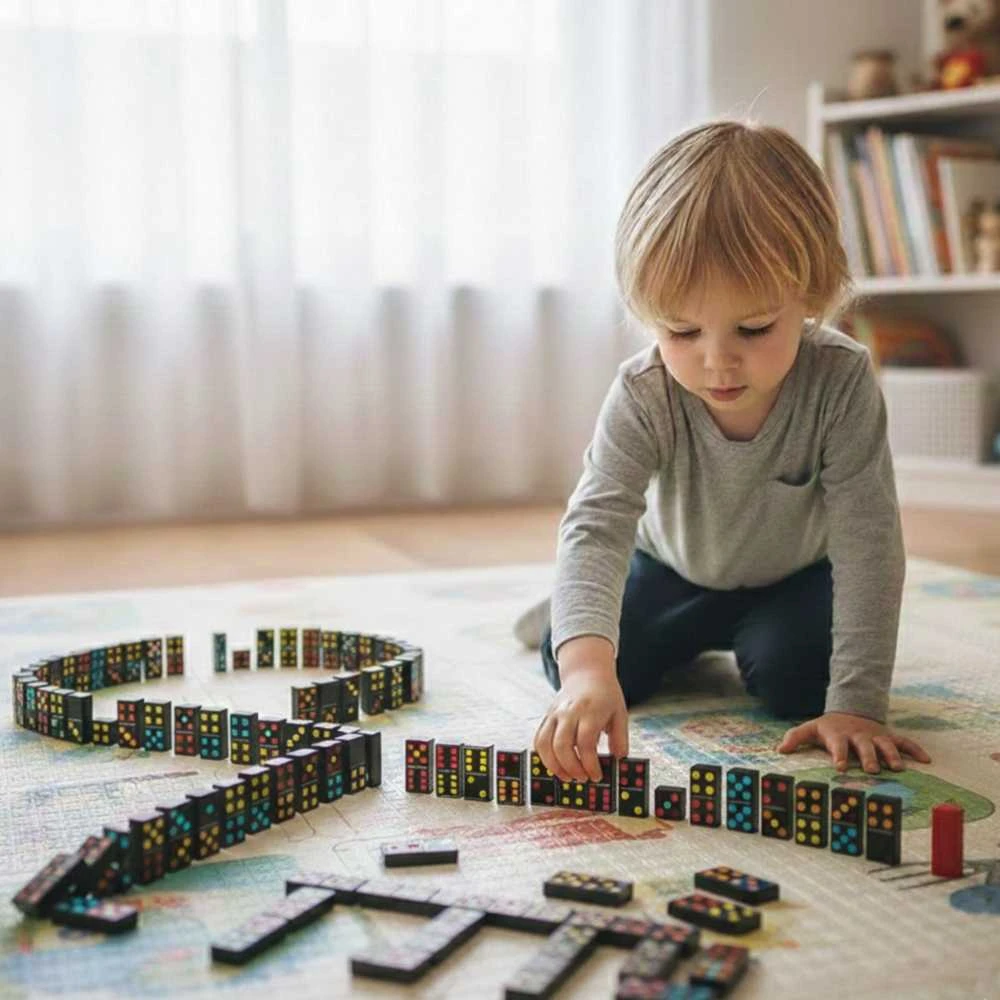 WOOPIE Domino Logikos Žaidimas Šeimai