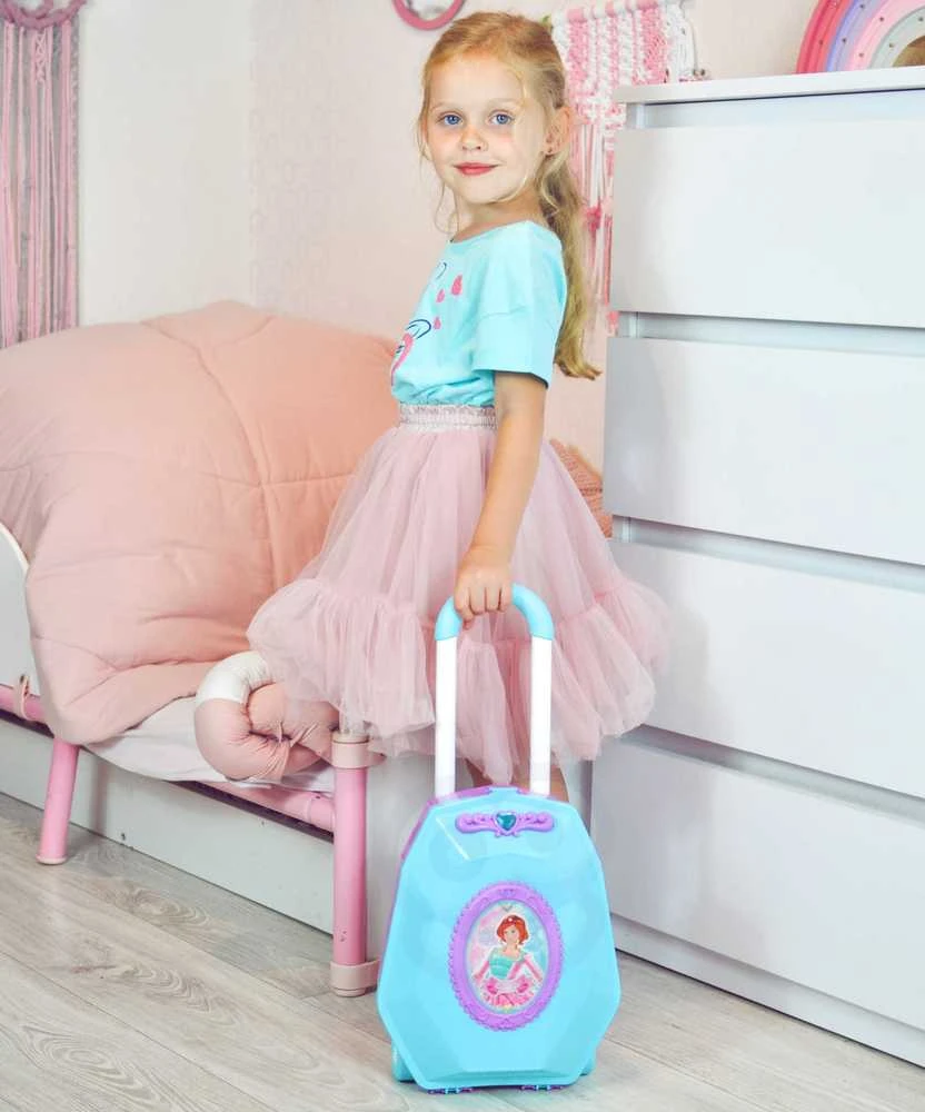 WOOPIE kosmetinis staliukas mergaitėms 2in1 - Grožio salonas lagamine