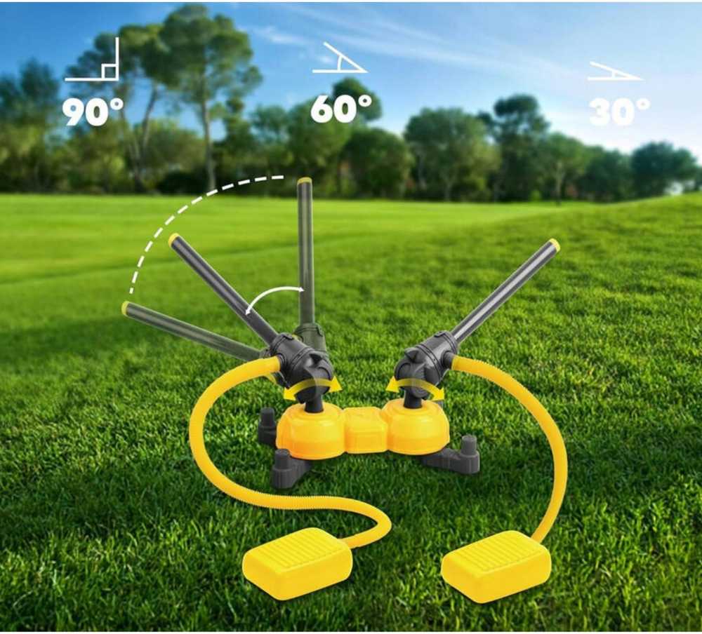 Woopie Dviguba Pirotechnika Šaudyklė Foam Raketos
