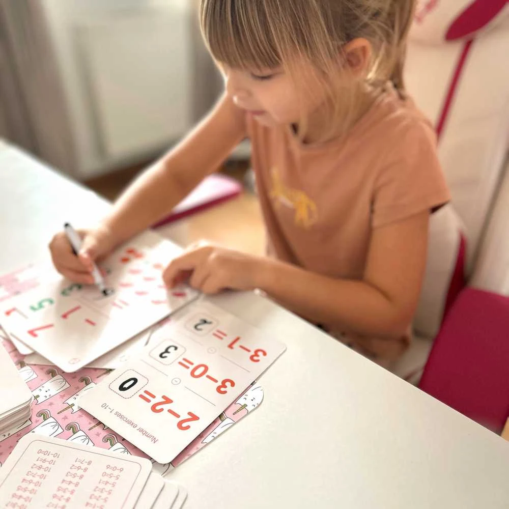 Woopie edukacinės kortelės Fiziniai skaičiavimo žaidimai