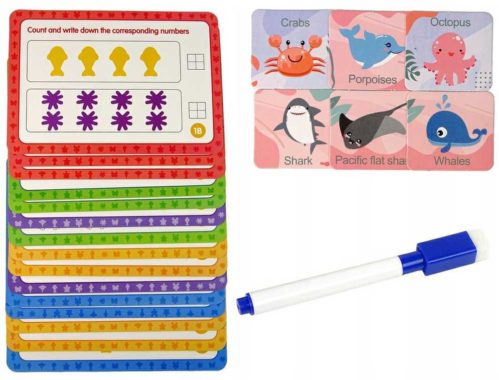 WOOPIE Edukacinis Rinkinys Mokinys Mairūnas 111 elementų