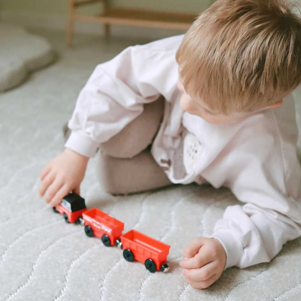 WOOPIE Elektrinė Lokomotyvą Su Vagonomis - Saugus Žaislas Vaikams
