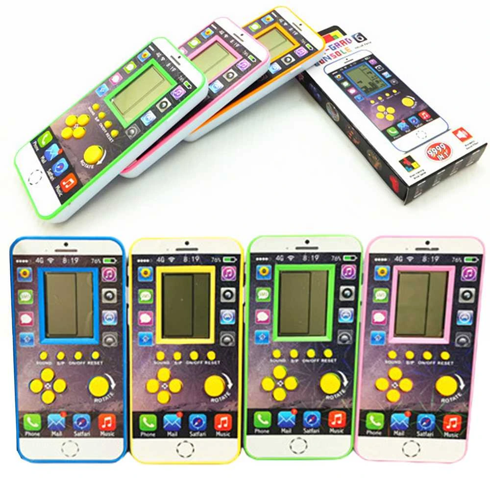 Woopie Elektroninė Žaidimų Konsolė Mini Tetris Kišeninė Versija