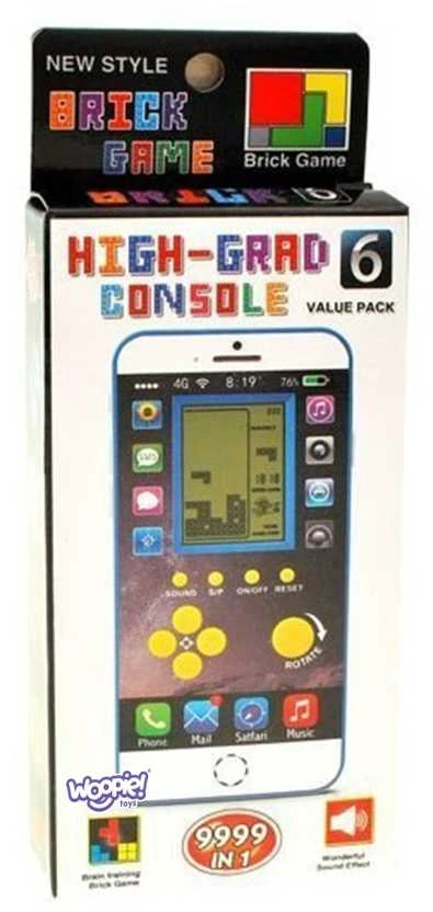 Woopie Elektroninė Žaidimų Konsolė Mini Tetris Kišeninė Versija