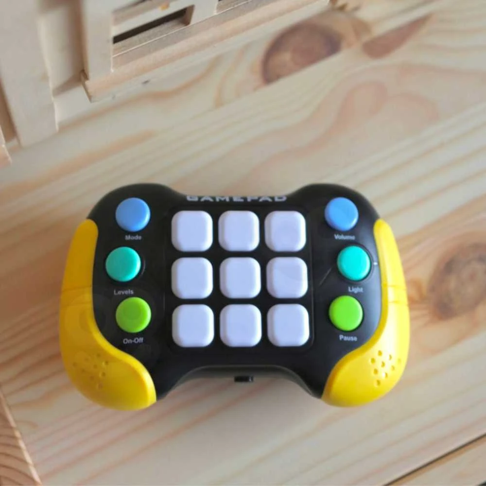 WOOPIE Elektroninė Įgūdžių Žaidimų Sėdimoji Pop-It Fidget Toy Gamepad Mėlyna