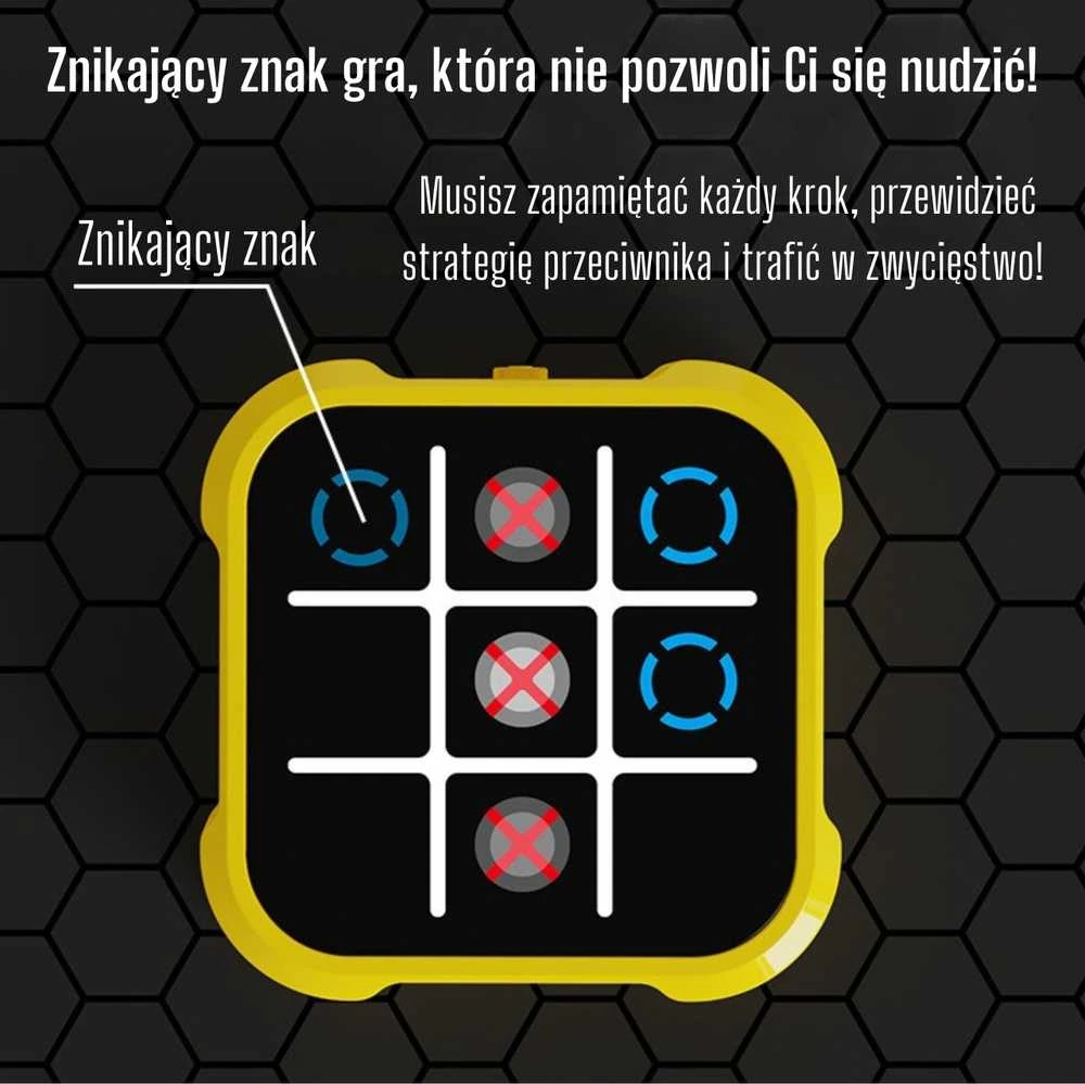 Vaikiškas elektroninis loginis žaidimas WOOPIE Kryžiukai ir Nuliukai