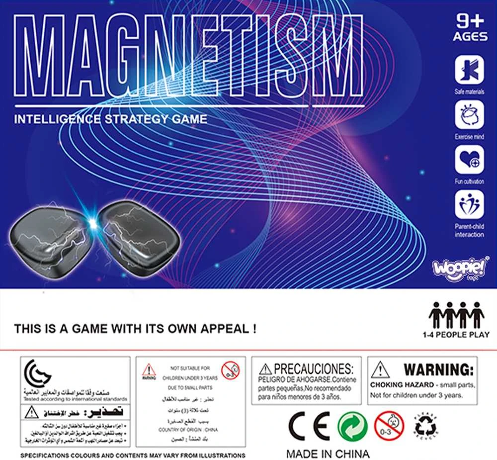 Stalo žaidimas su magnetukais Woopie Montessori