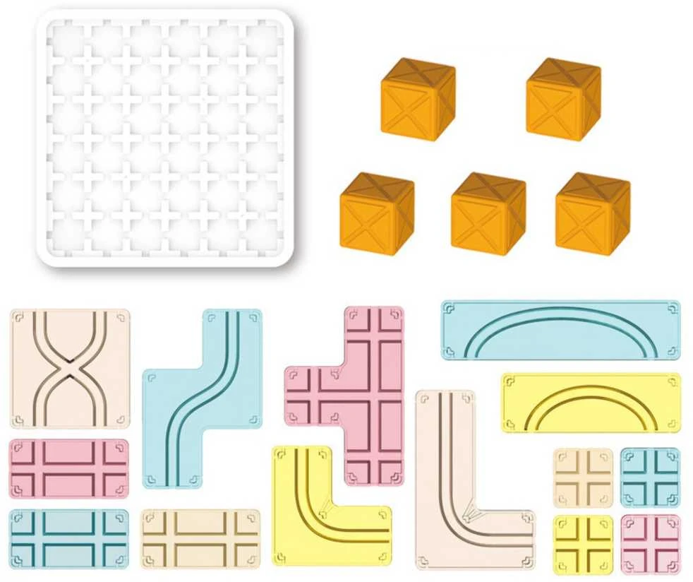 Woopie Loginė Kūrybinė Stalo Žaidimas Su Geometrinėmis Dalykėmis