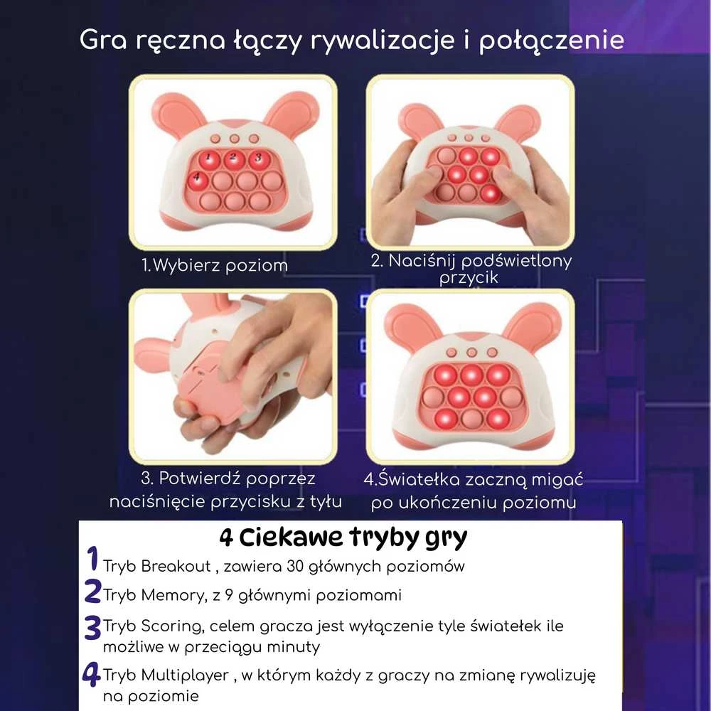 WOOPIE Žaislas POP IT Elektroninis Antistress