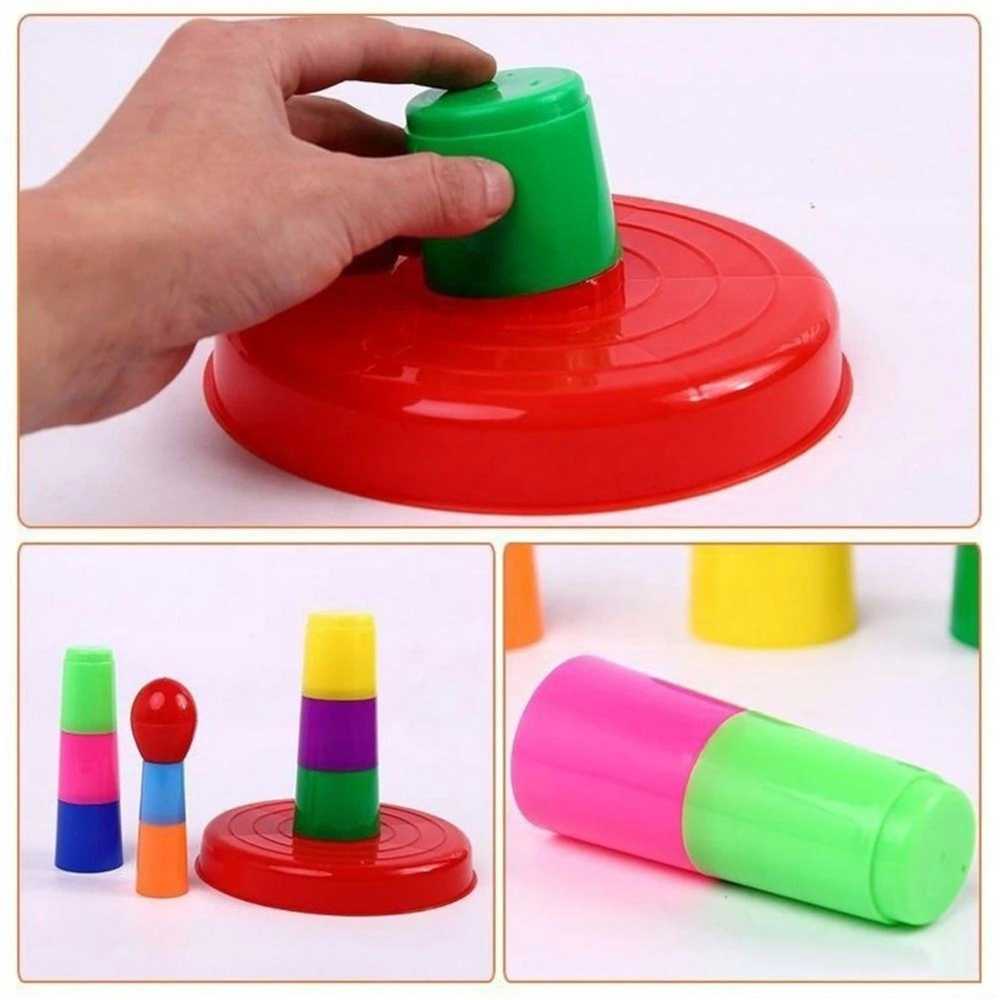 Woopie Įgūdžių Žaidimas Ring Toss Spalvų Kova