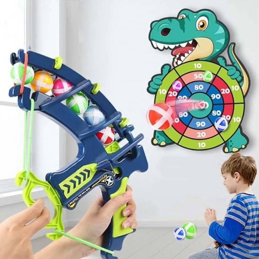 Woopie Šaudymo Rinkinys 2v1 Tarcza su Dinosauro Vaizdu