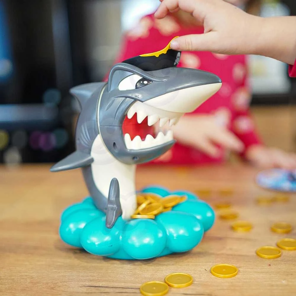 WOOPIE Žaidimas Crazy Shark | 4 žaidėjai | Moko kantrybės