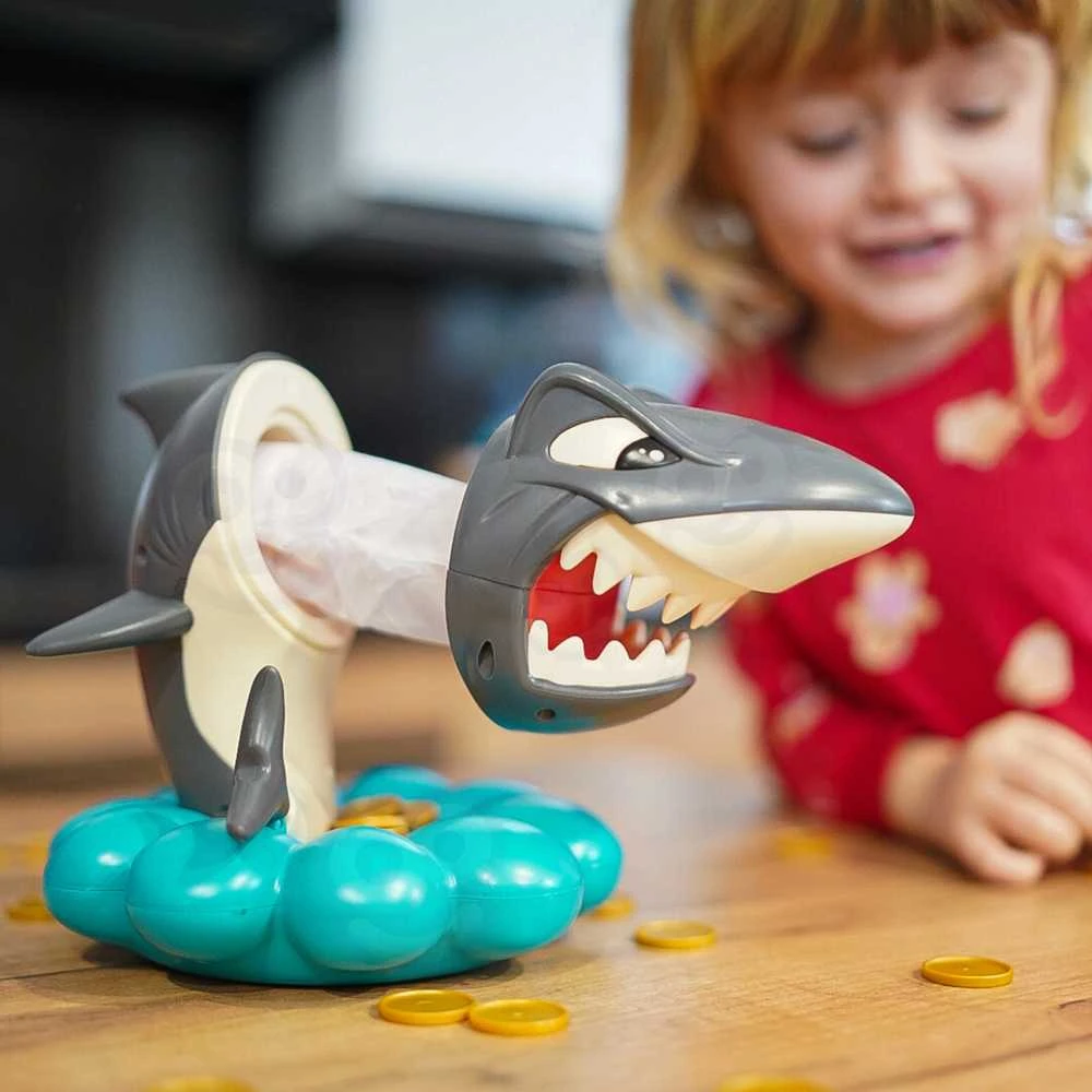 WOOPIE Žaidimas Crazy Shark | 4 žaidėjai | Moko kantrybės