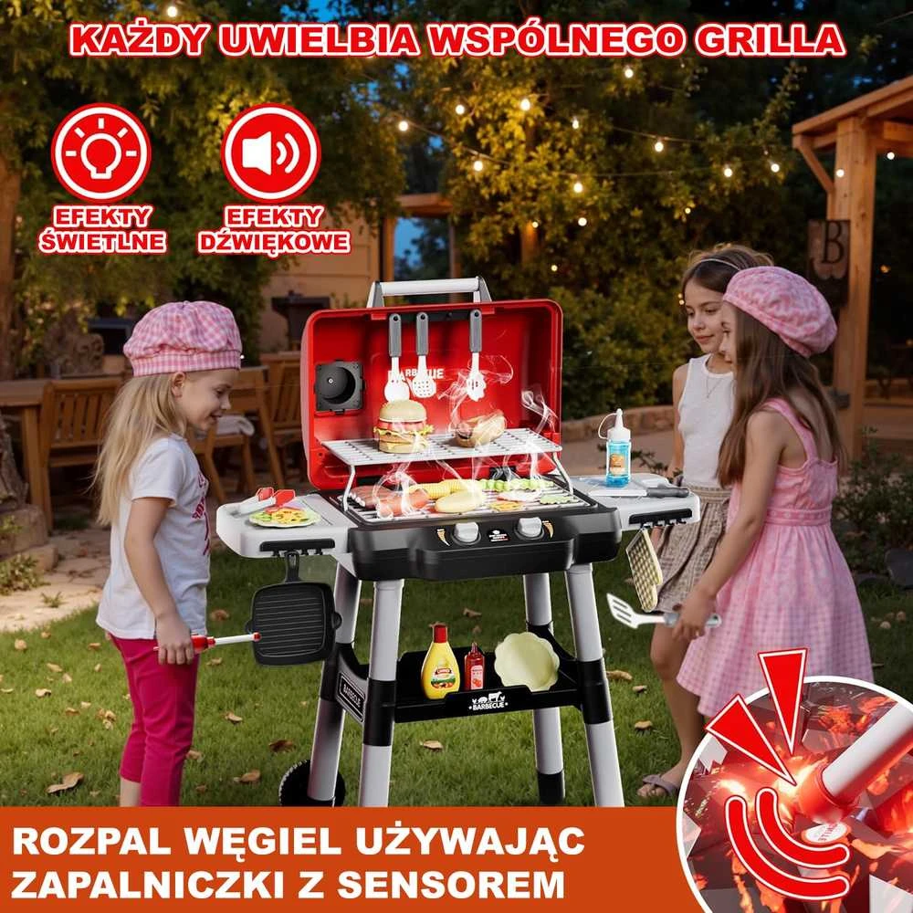 Interaktyvi grilinė–barbekiu virtuvėlė WOOPIE XL