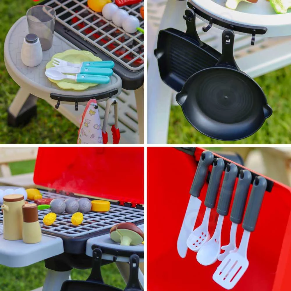 Interaktyvi grilinė–barbekiu virtuvėlė WOOPIE XL 41vnt