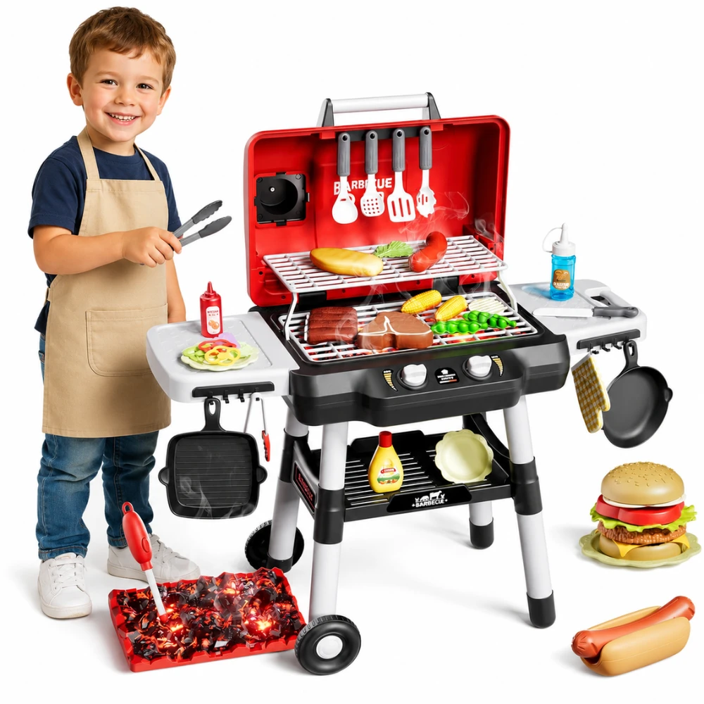 Interaktyvi grilinė–barbekiu virtuvėlė WOOPIE XL
