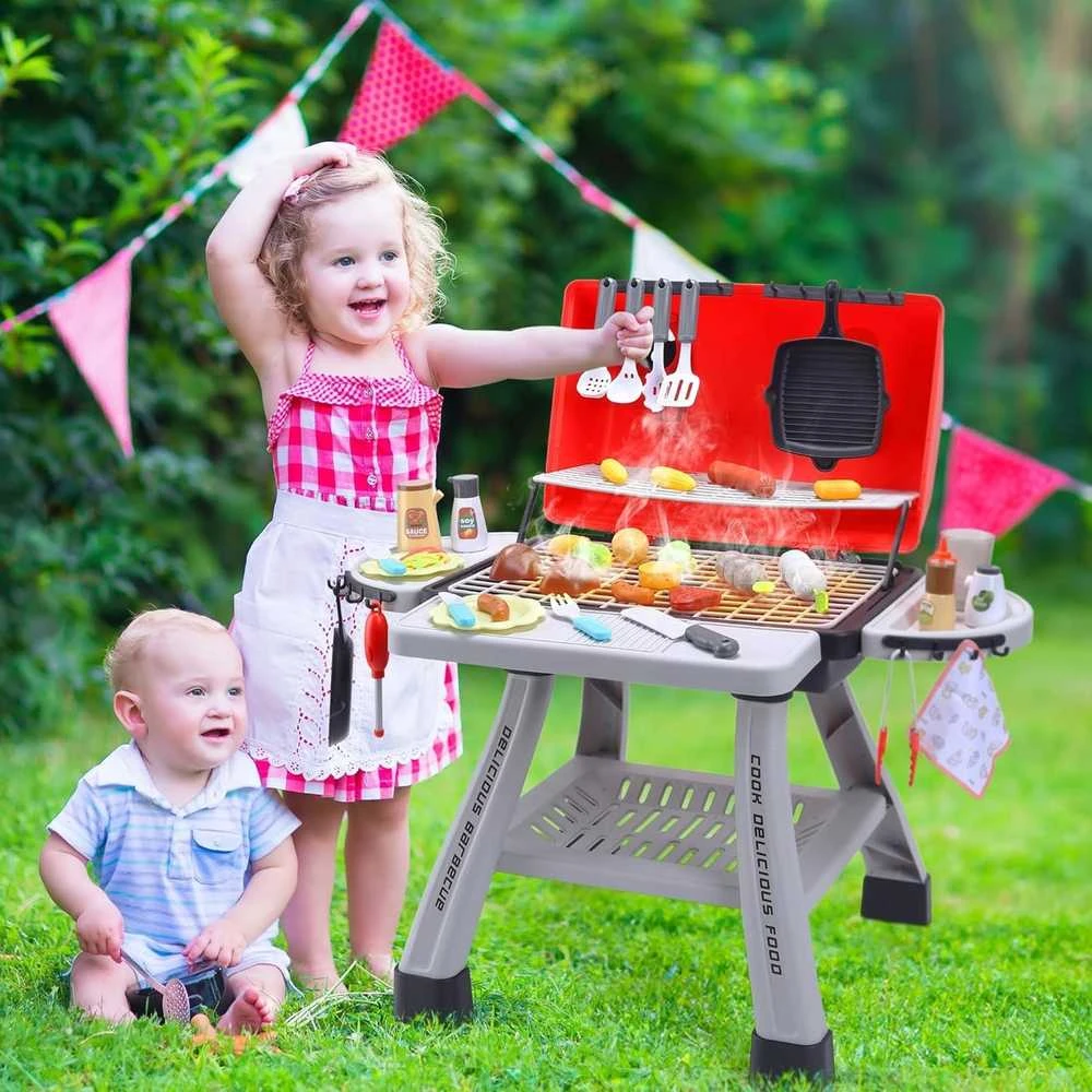Interaktyvi grilinė–barbekiu virtuvėlė WOOPIE XL 41vnt