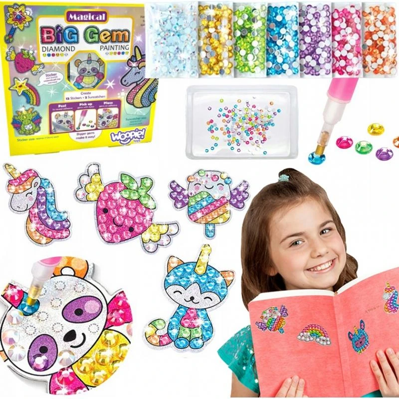 Woopie Artfun „Woopie Art & Fun Haft Diamation Mosaika Mosaik 5D“