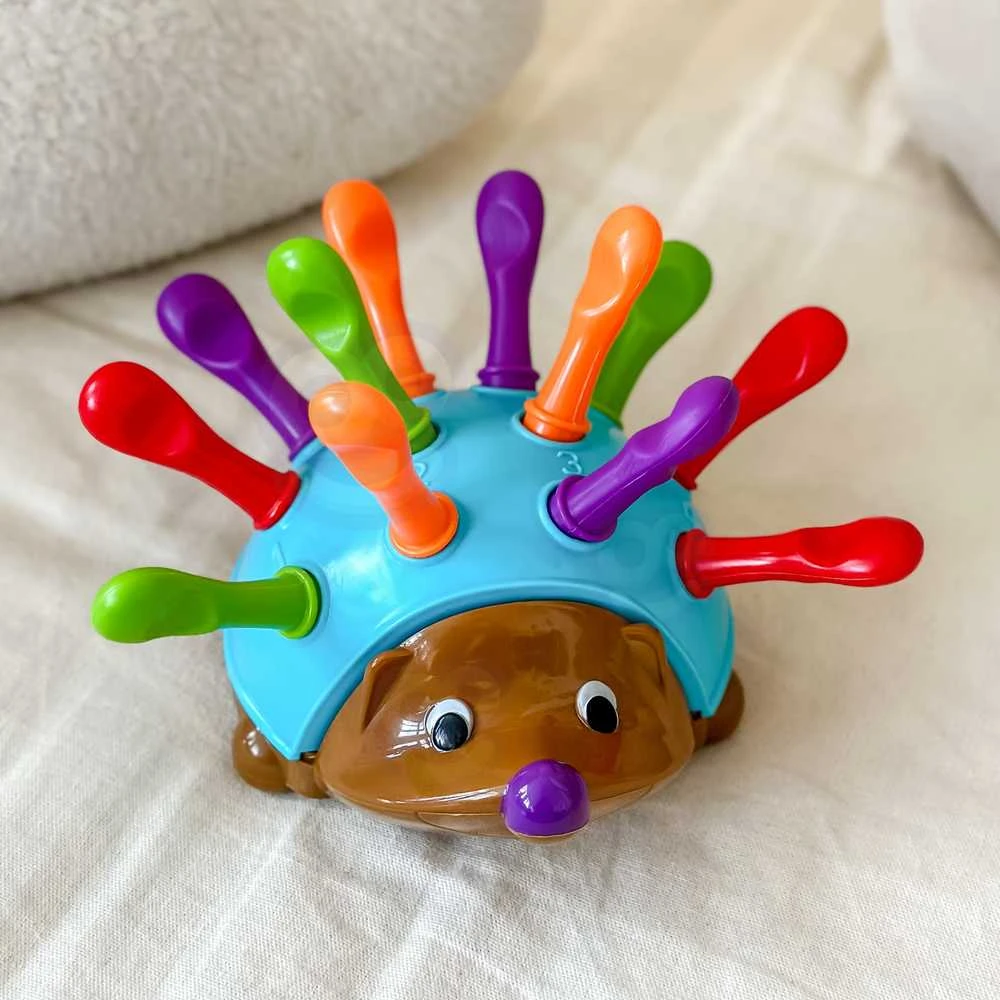 „Woopie Arcade“ žaidimas „Jeżyk Sorter Montessori“ mokymosi numeriai ir spalvos 4in1