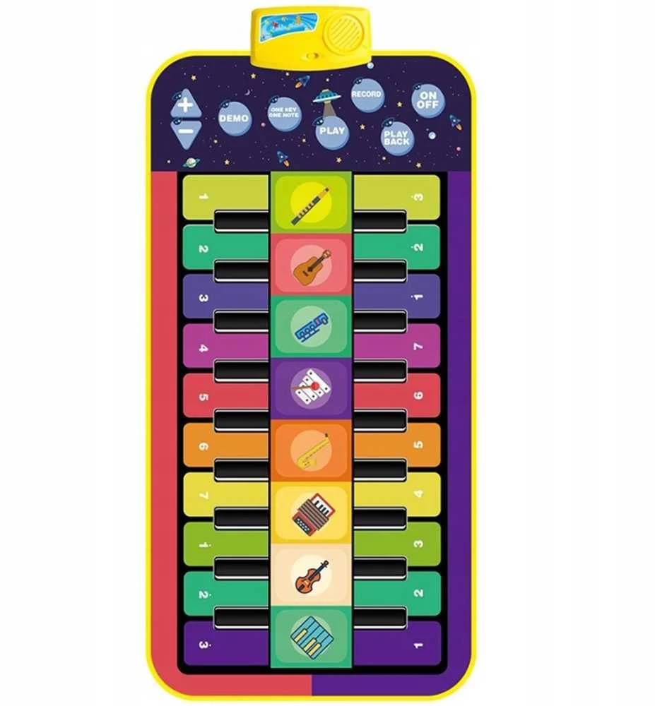 Woopie Muzikinis grindų lavinamasis kilimas 140 x 70 cm