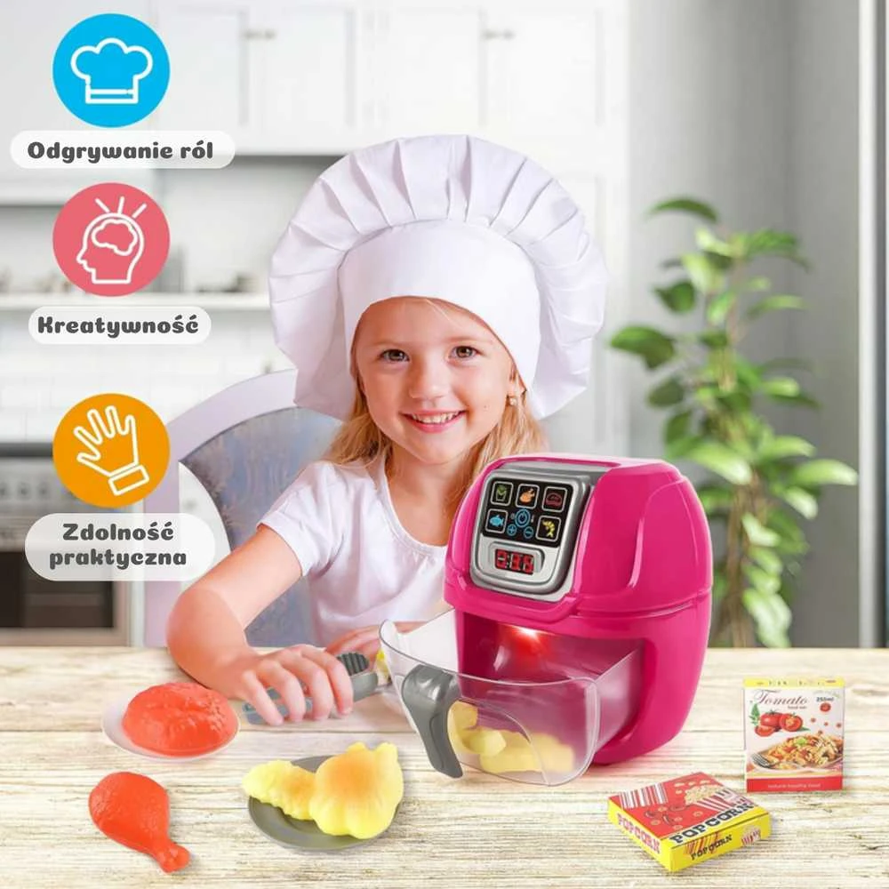 Interaktyvi karšto oro gruzdintuvė vaikams Woopie Air Fryer