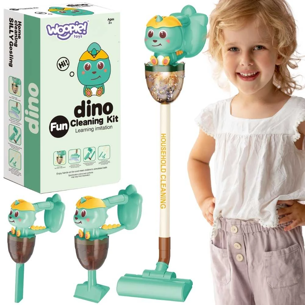 WOOPIE 45340 Interaktyvus Dino dulkių siurblys 3in1