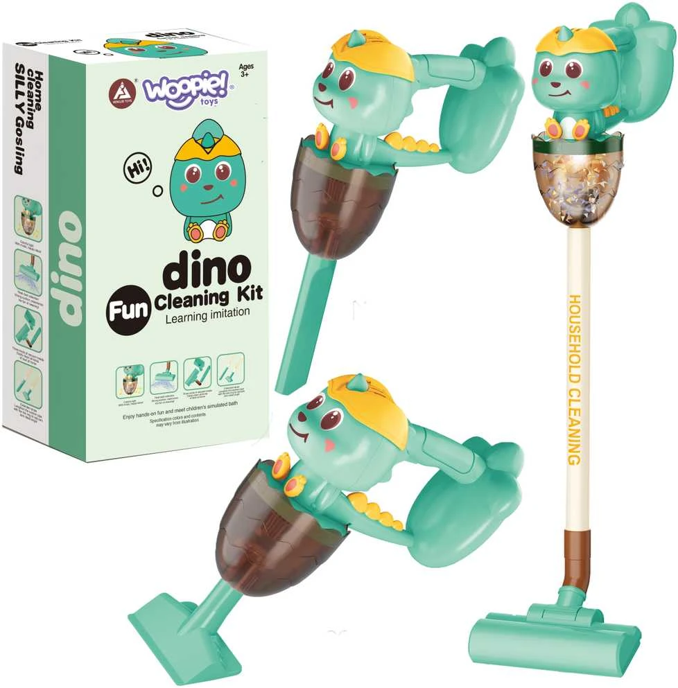 WOOPIE 45340 Interaktyvus Dino dulkių siurblys 3in1