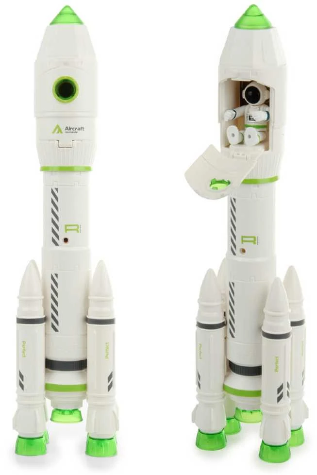 Interaktyvi kosminė raketa su dūmų efektu WOOPIE Space Set