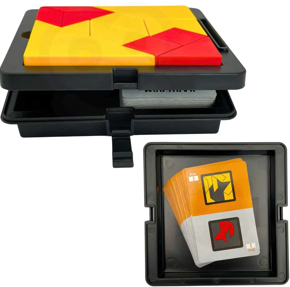WOOPIE Loginė Žaidimų Dėlionė Tangram Kišeninė