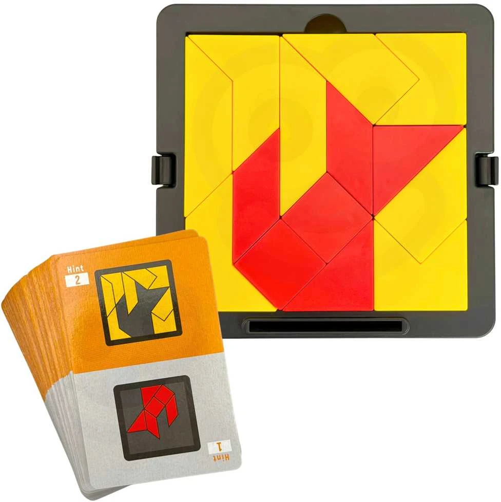 WOOPIE Loginė Žaidimų Dėlionė Tangram Kišeninė