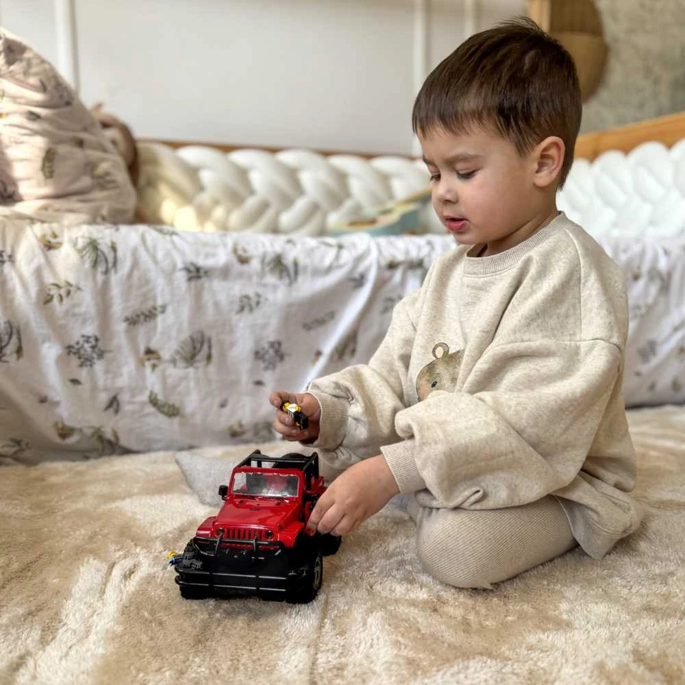 WOOPIE Jeep visureigis su garsu ir šviesa