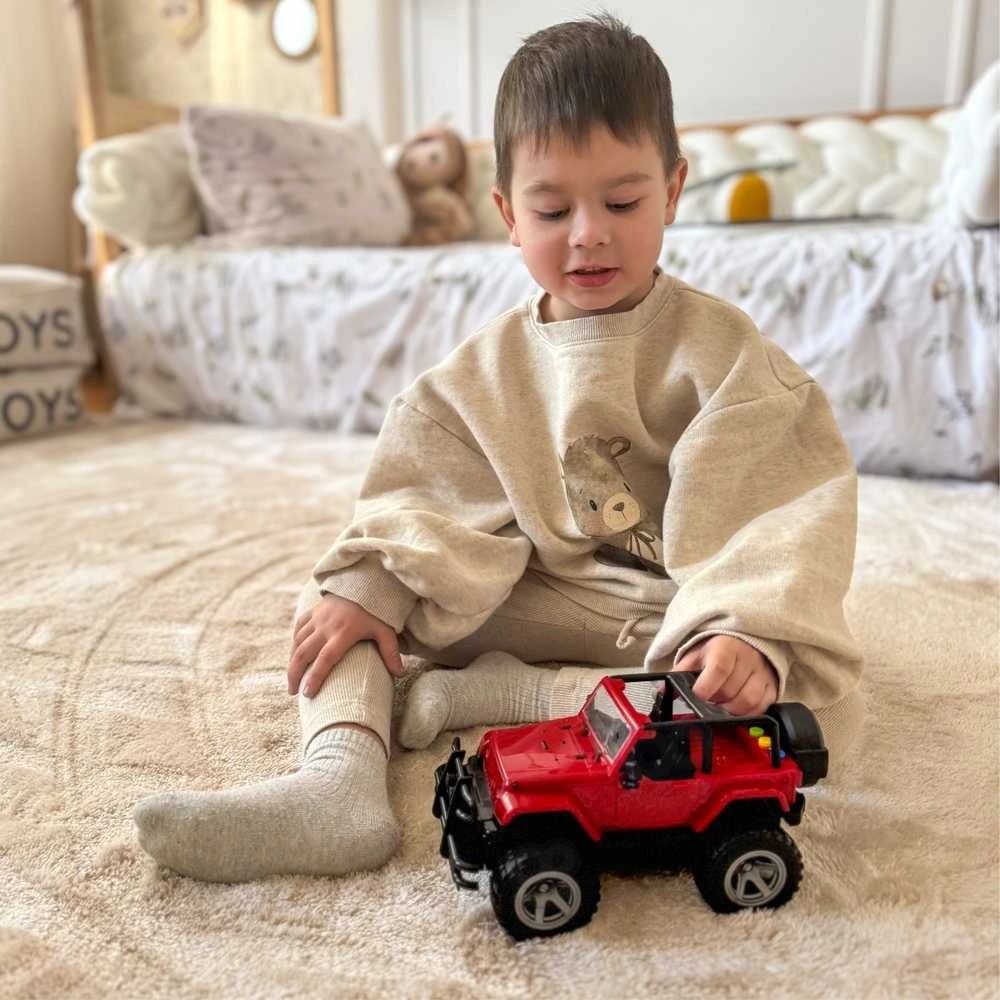 WOOPIE Jeep visureigis su garsu ir šviesa