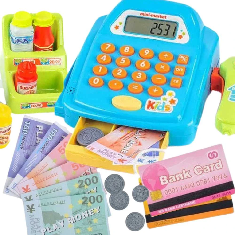 WOOPIE Kasa Sklepowa su Puslapiu ir Aksesuarais