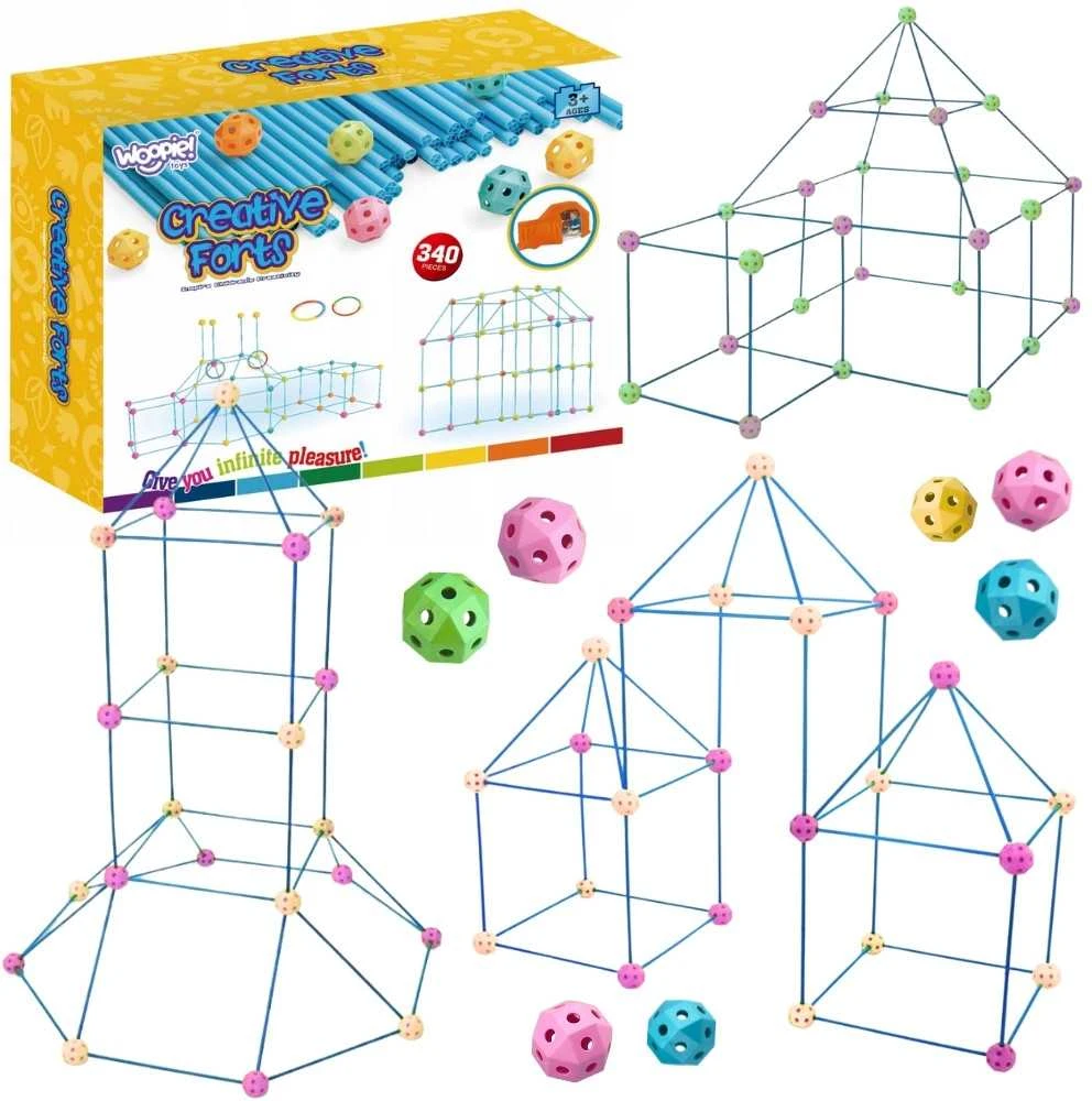 WOOPIE Statybinis Rinkinys XXL Su Klojimo Kiemu 340 vnt.