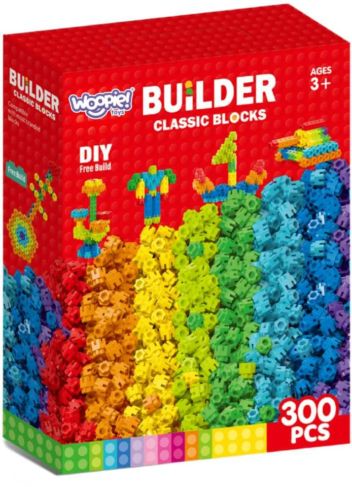 Kūrybinis konstruktorius WOOPIE Builder, 300 detalių