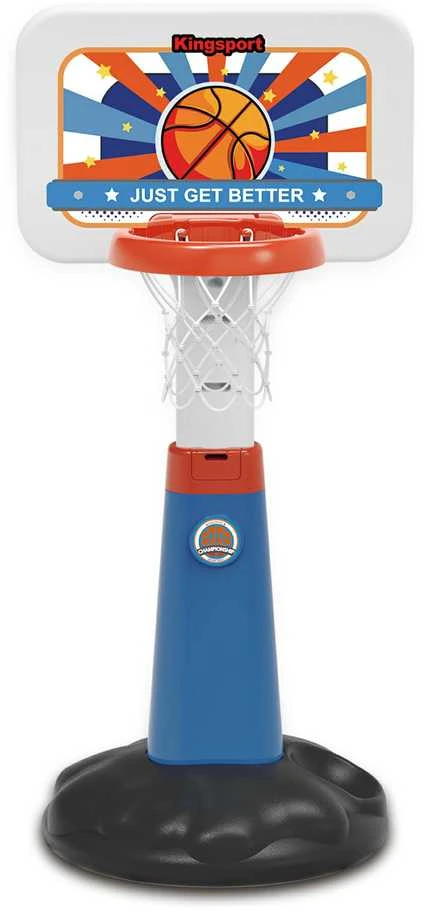 Krepšinio Rinkinys WOOPIE Reguliuojamas 99 - 125 cm + Kamuolys + Pompa