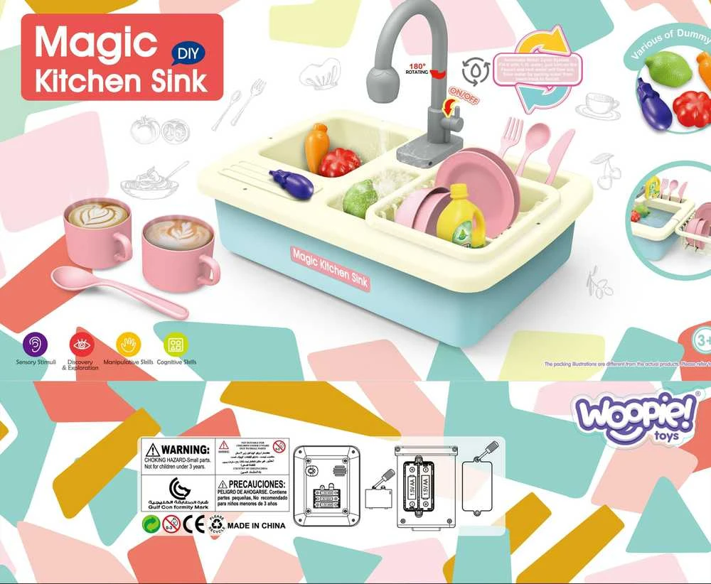 WOOPIE 2-in-1 Kitchen Sink with Vanduo Tap