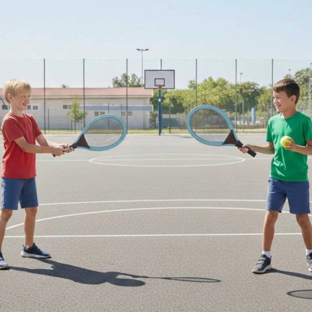 Woopie Teniso Badmintono Raketų Rinkinys Vaikams su Kamuoliuku