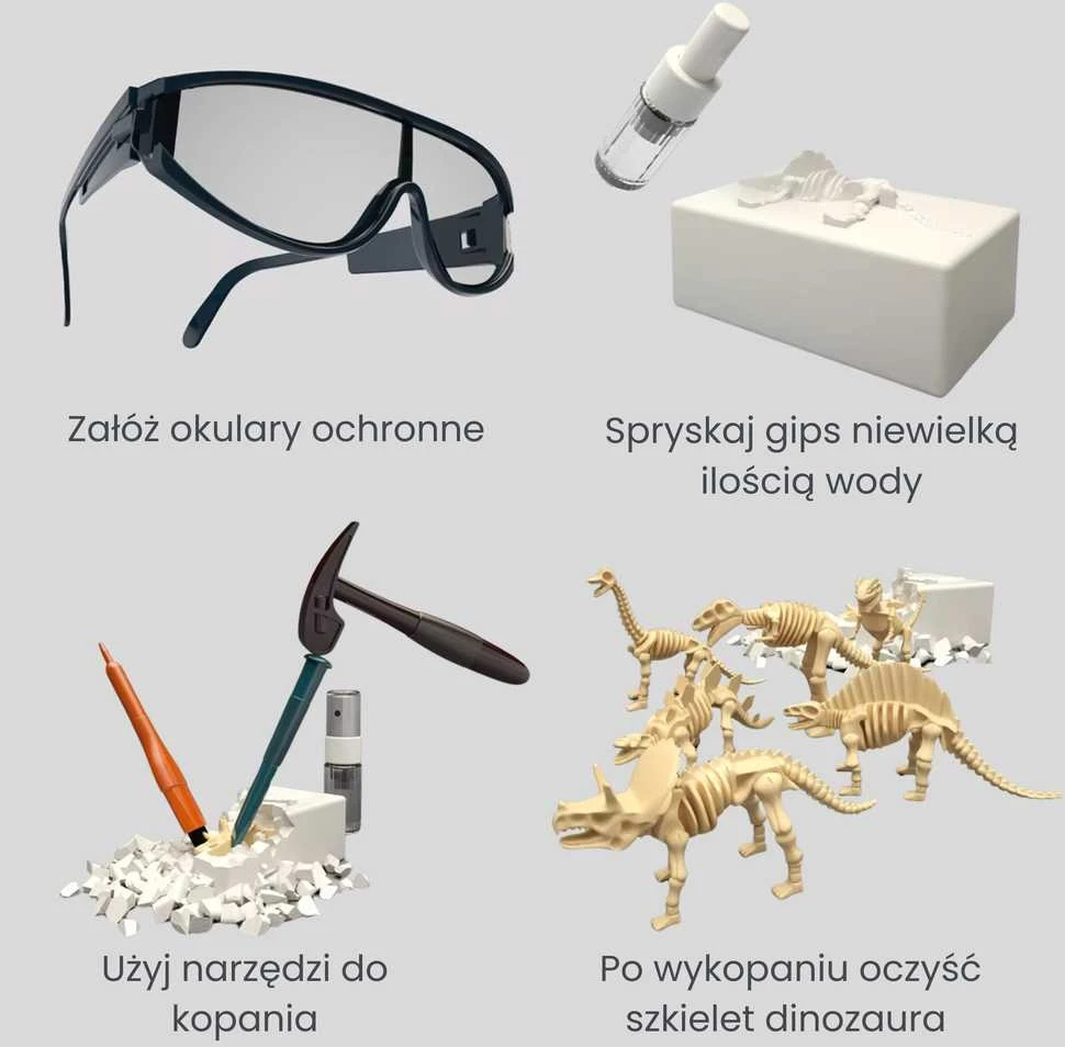 Archeologinis rinkinys Mažasis archeologas Woopie
