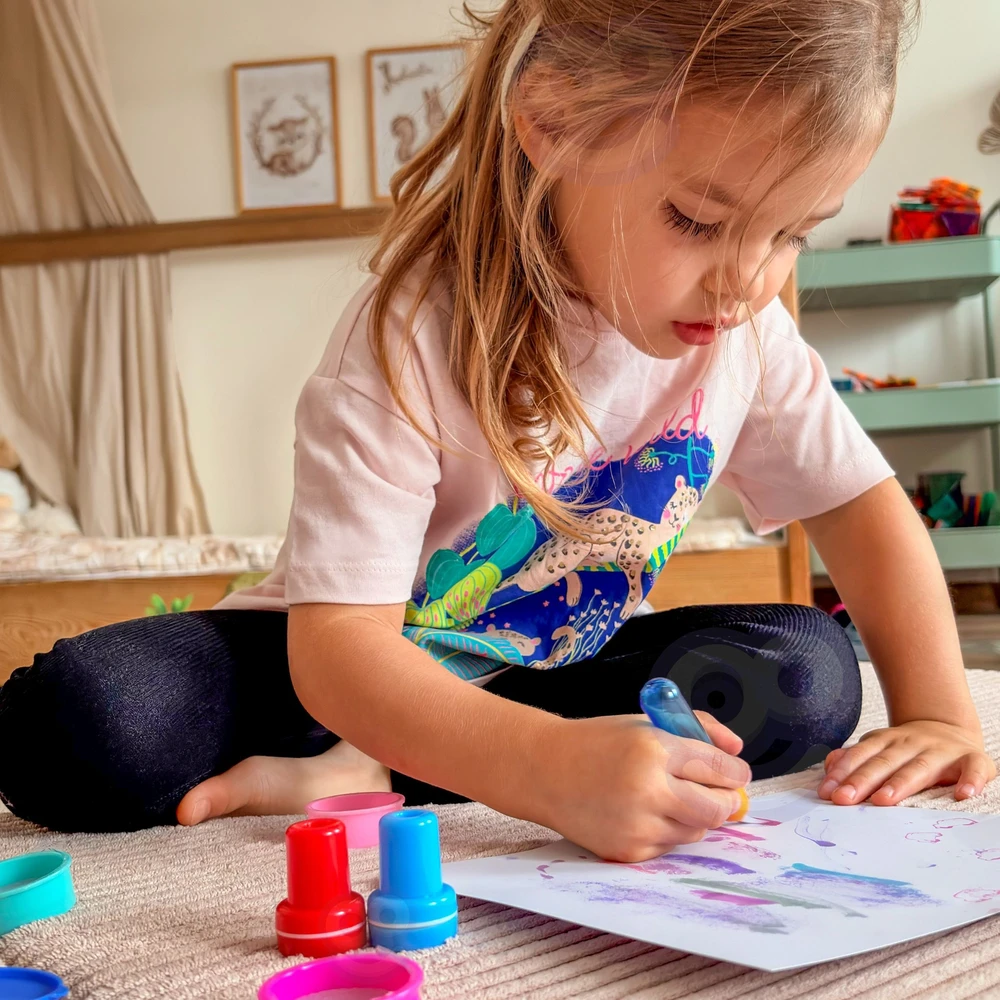 WOOPIE stebuklingų teptukų kūrybinis rinkinys vaikams nuo 3 metų
