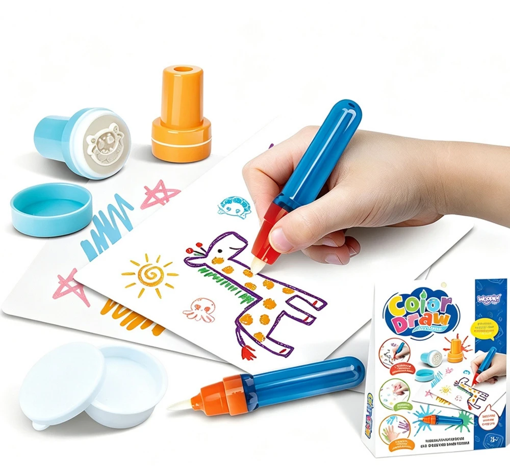 WOOPIE Magic Painting and Stamping Set Creative Fun