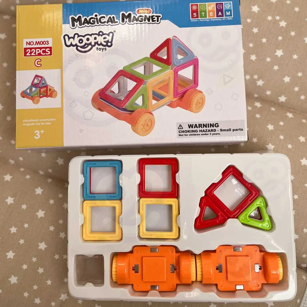 Magnetinis konstruktorius WOOPIE Mini 3D
