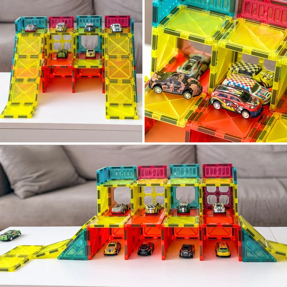 Woopie magnetinis konstruktorius Parkingas