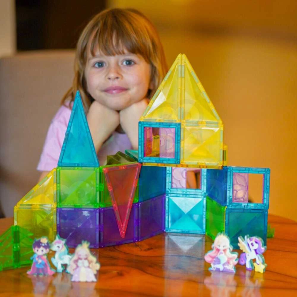 WOOPIE Magnetinis 3D Konstruktorius Pasakų Pilis 55vnt