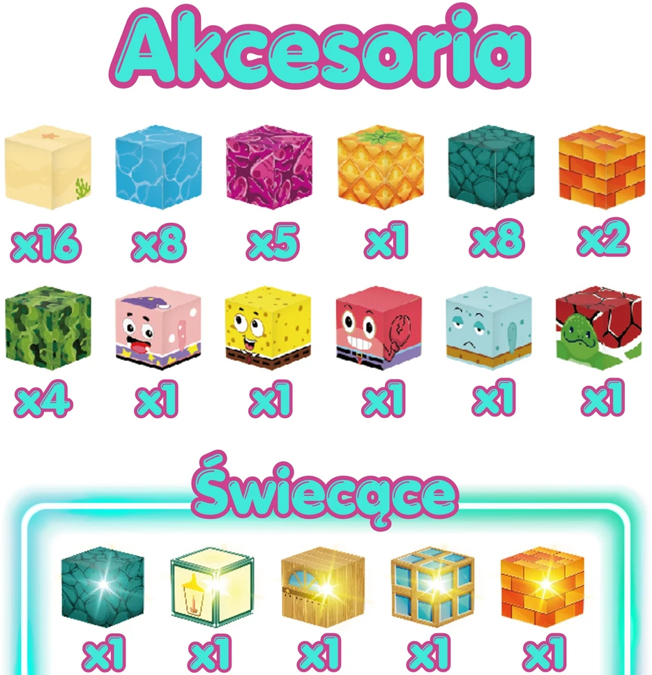Woopie magnetiniai kubeliai 63 d. Vandenyno dėlionė 3D