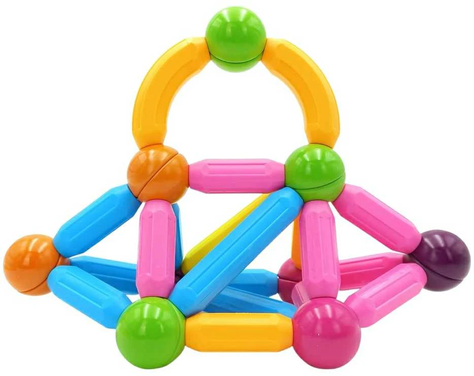 WOOPIE Magnetiniai Konstrukciniai Blokai 38 vnt.