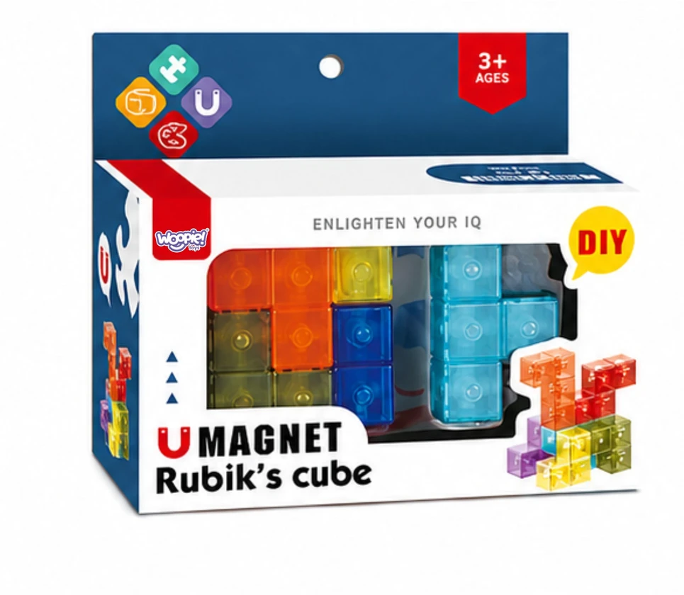 Woopie Magnetic Tetris 3D Construction Puzzle