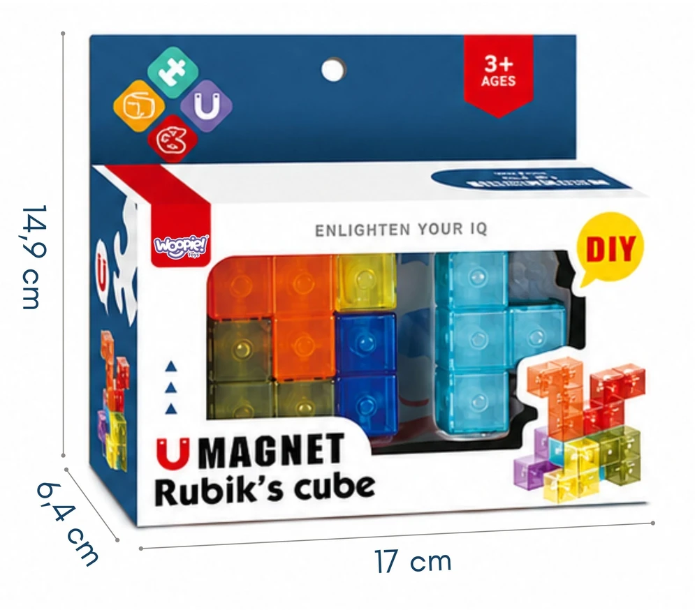 Woopie Magnetic Tetris 3D Construction Puzzle